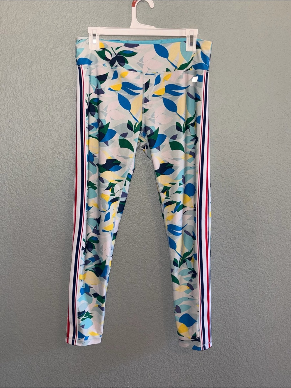 Tommy Hilfiger Sport Women's Compression 4-Way Stretch High Rise Leggings L